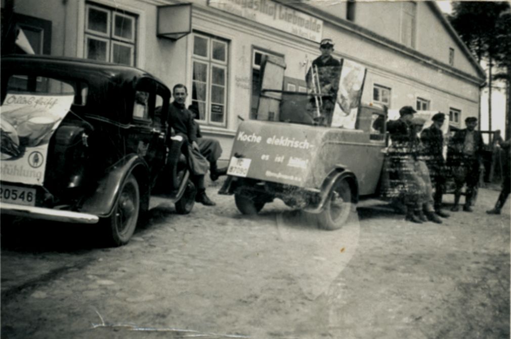 Zalewo na starej fotografii (Saalfeld)